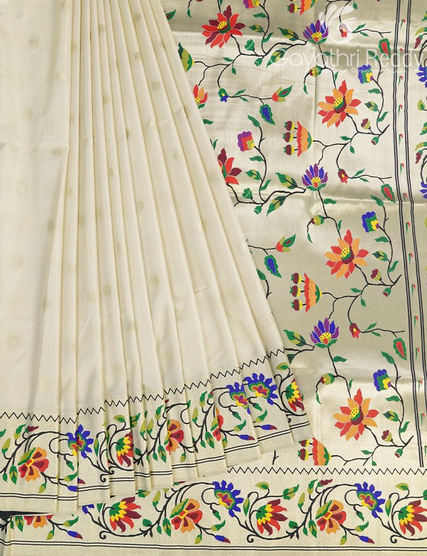 SEMI PAITHANI SAREE-SPS34