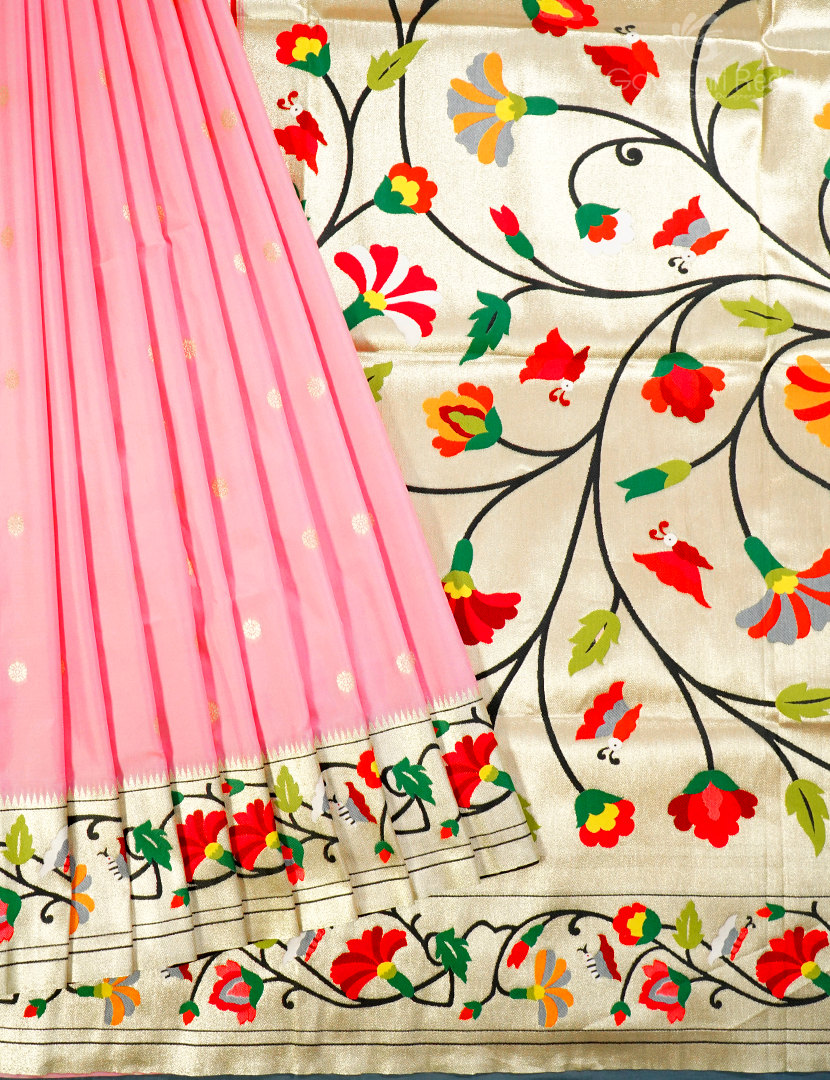 SEMI PAITHANI SAREE-SPS86