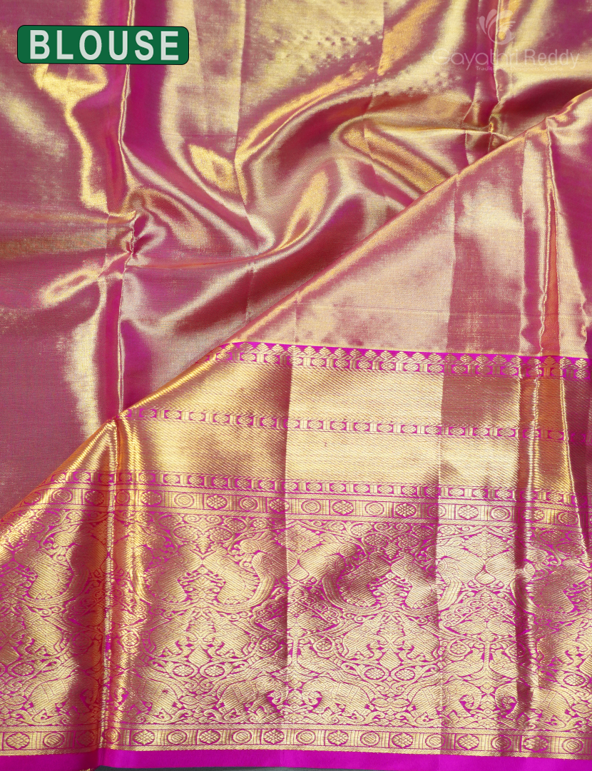 PURE KANCHI PATTU PAVADA(FREE SIZE)-KPL807