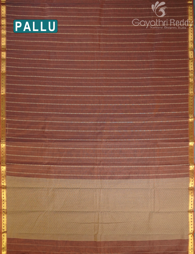 PURE KANCHI COTTON RICH PALLU-KC3079