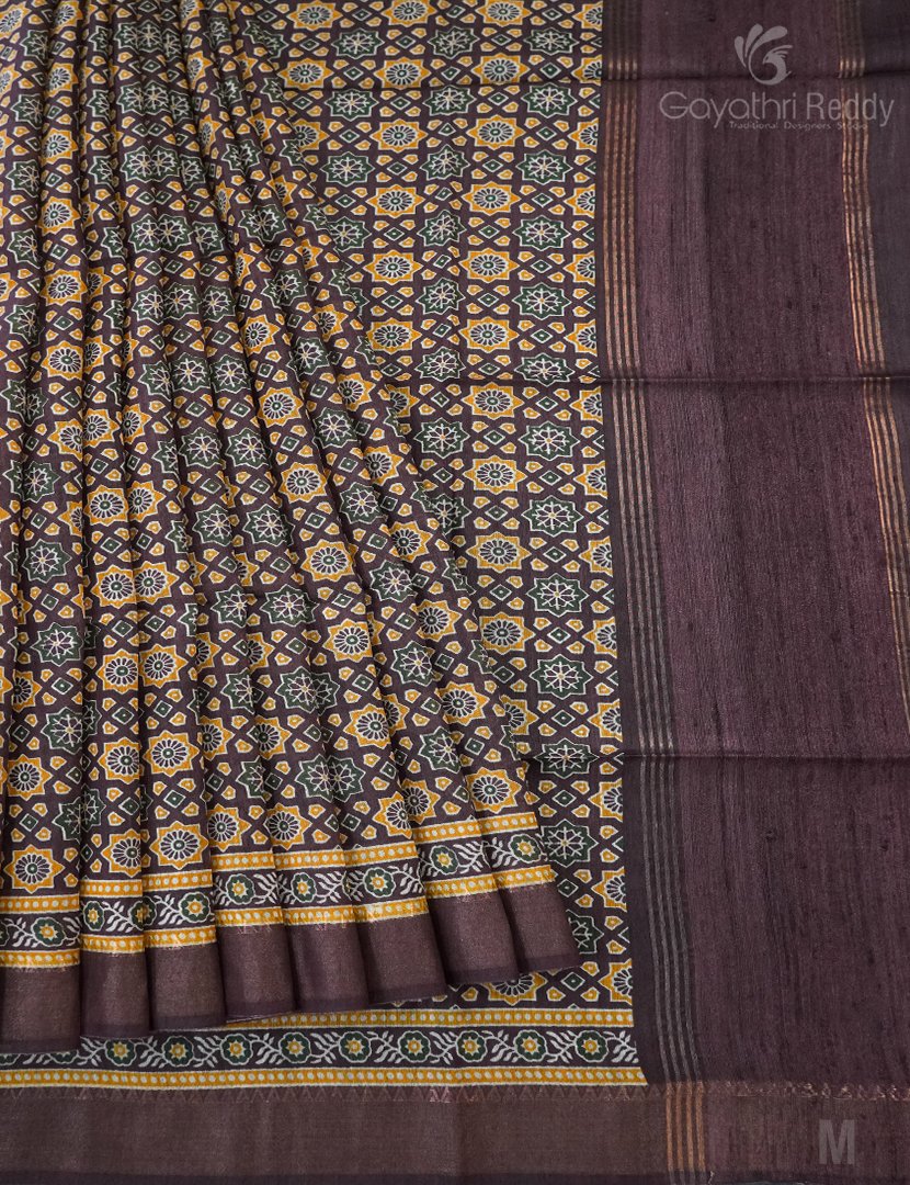 PURE DESI TUSSAR SILK-TS1374