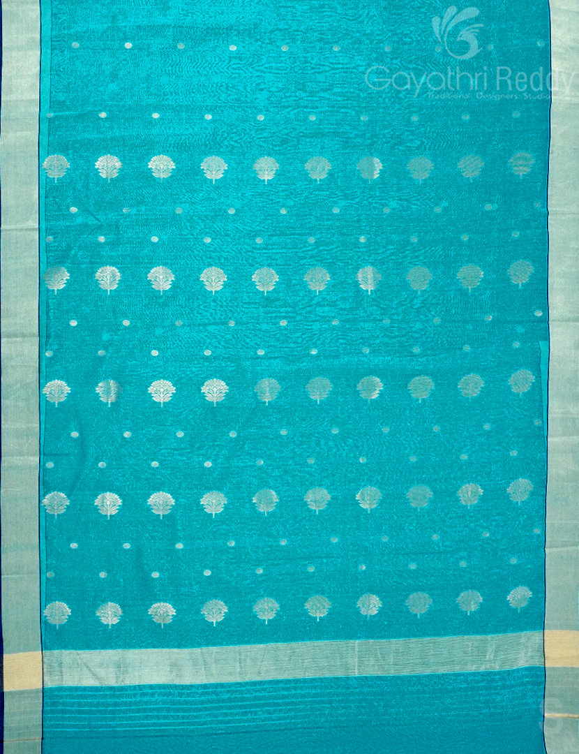 PURE CHANDERI SICO SAREE-PCS659