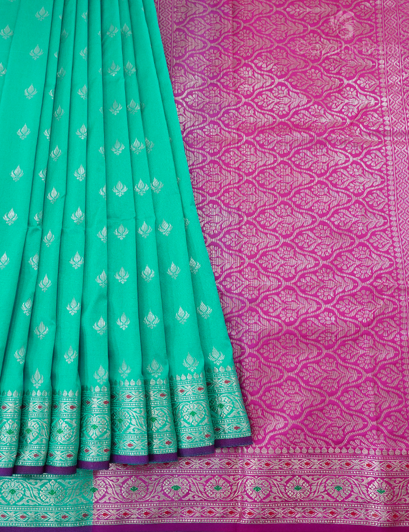 SEMI KATAN SAREE-SKN75