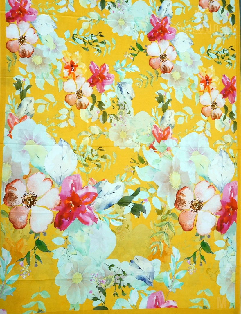 CRAPE PRINTED SAREE-PCP2