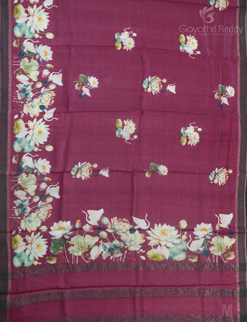 PURE DESI TUSSAR SILK-TS1404