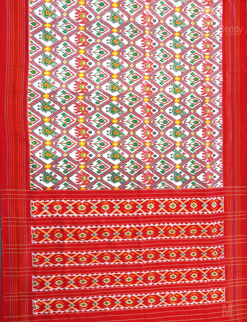 PURE TWILL IKKAT PATTU-IP727