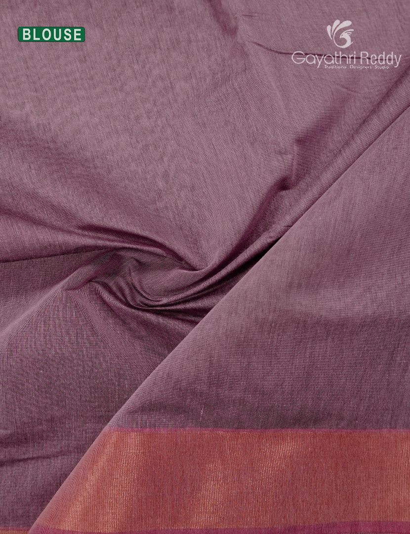 Semi Ikat Sico Saree in Baby Pink