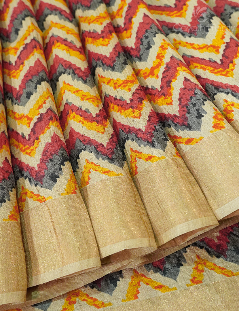 PURE DESI TUSSAR SILK-TS1336