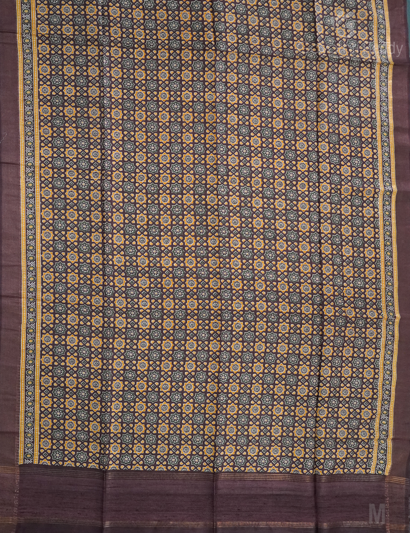 PURE DESI TUSSAR SILK-TS1374