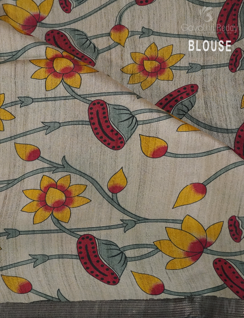 PURE DESI TUSSAR SILK-TS1190