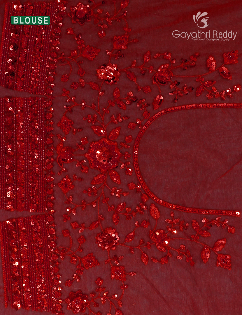 NETTED FANCY SAREE-NF58