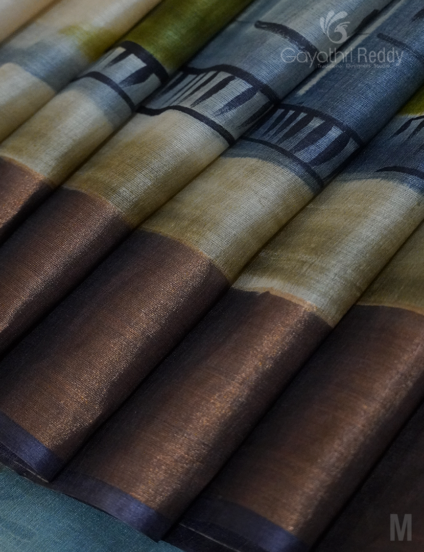 PURE DESI TUSSAR SILK-TS1120