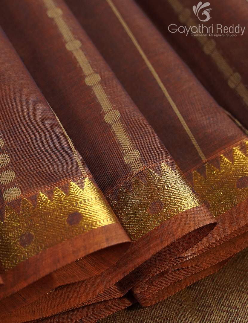 PURE KANCHI COTTON RICH PALLU-KC3079