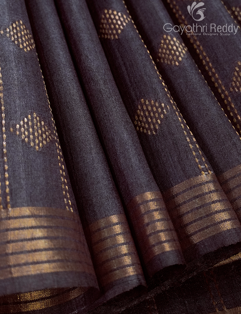 PURE DESI TUSSAR SAREE-TS1563