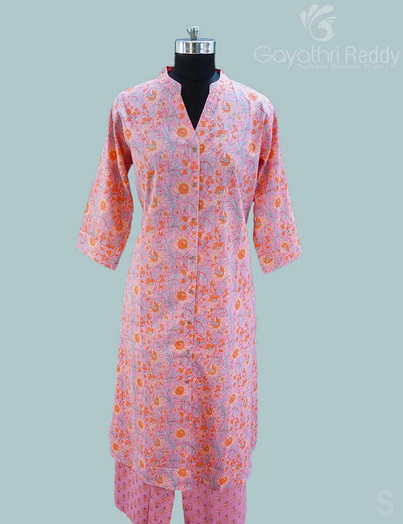 READYMADE DRESS SET(2PC)-KDS1157