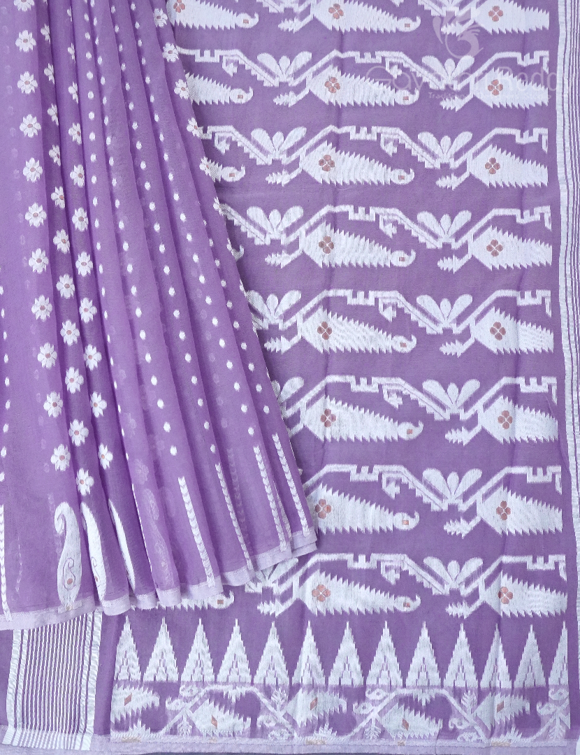 JAMDANI COTTON(WITHOUT BLOUSE)-JMC533