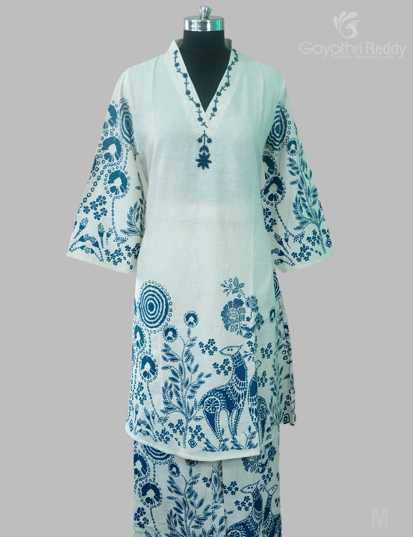 READYMADE DRESS SET(2PC)-KDS1002