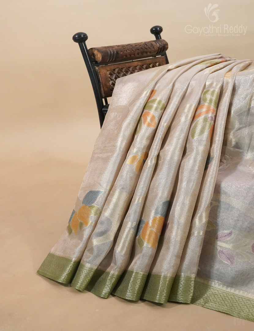BANARAS TISSUE SAREE-BTK117
