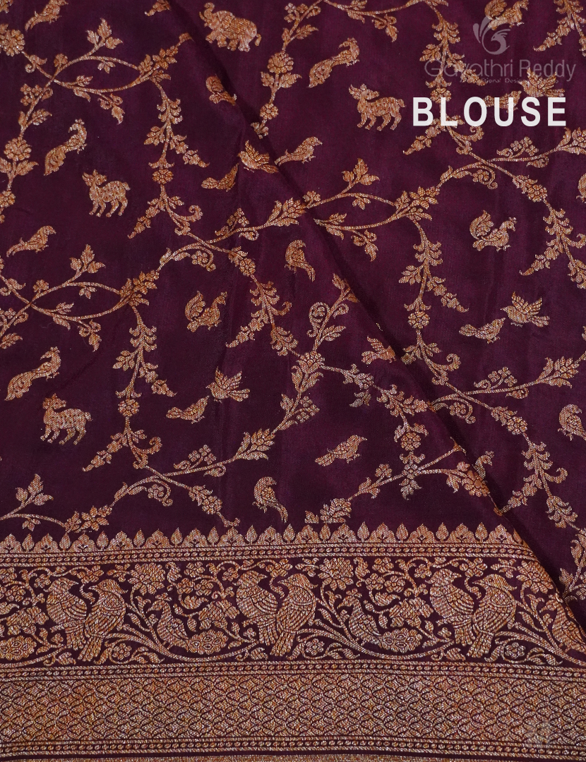 PURE BANARAS GEORGETTE KADDI-BG672