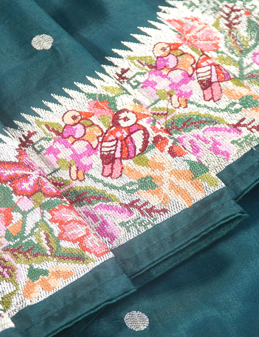 SEMI DUPION SILK SAREE-SDS107