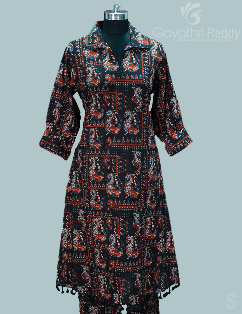 READYMADE DRESS SET(2PC)-KDS1101