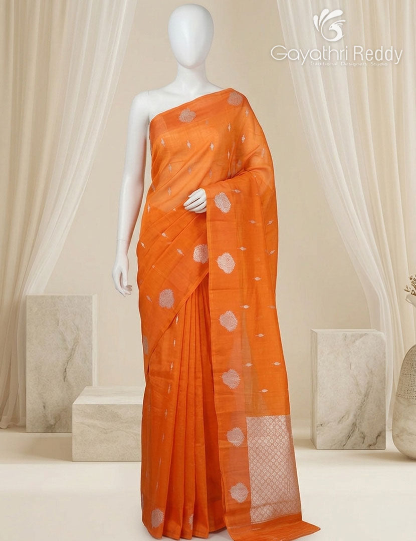 PURE BANARAS KORA SILK-BKS135