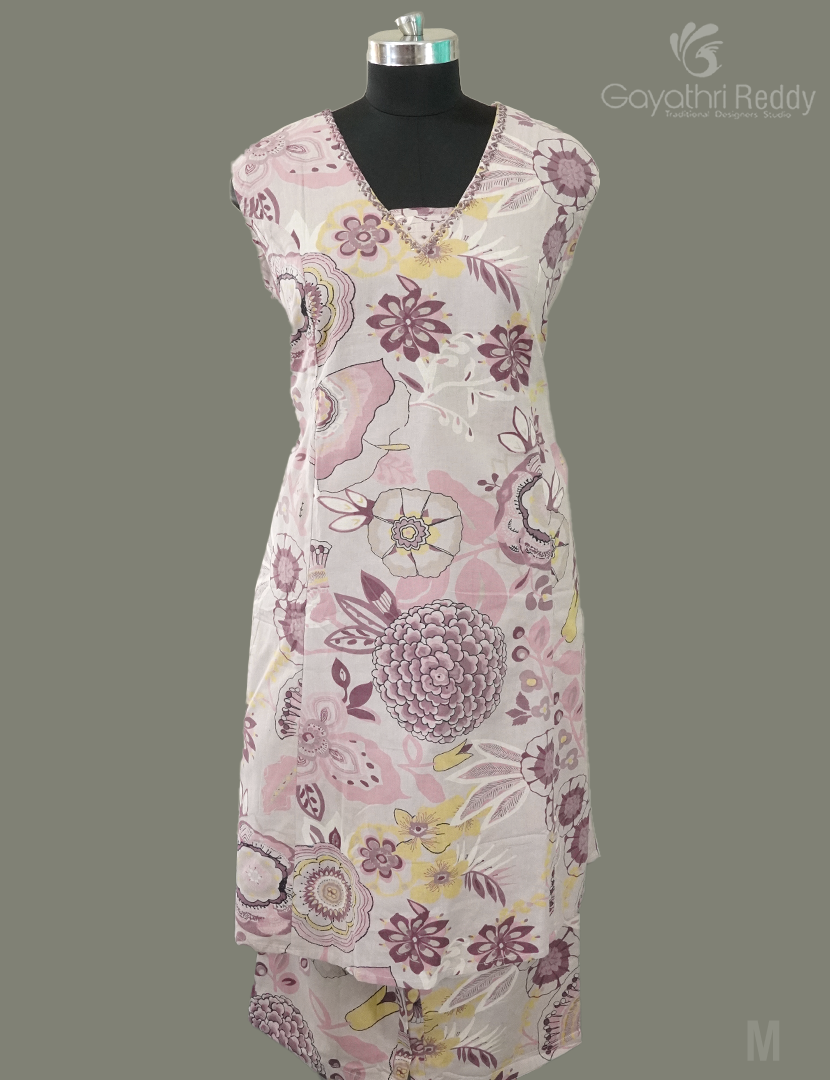 READYMADE DRESS SET(2PC)-KDS958