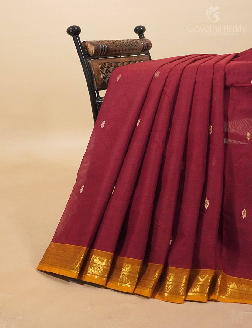 PURE KANCHI COTTON RICH PALLU-KC2568