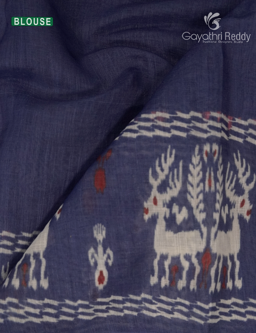 Linen Cotton Saree-L1502