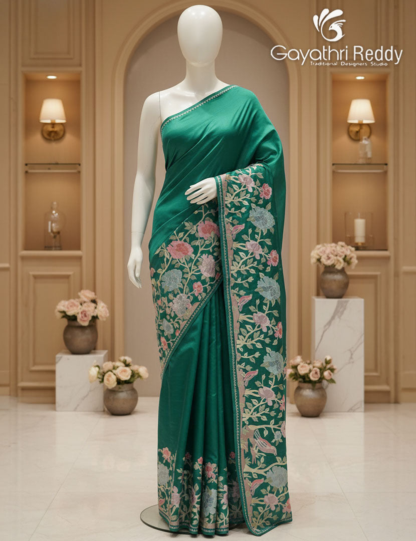 DUPION SILK FANCY SAREE -DSF21