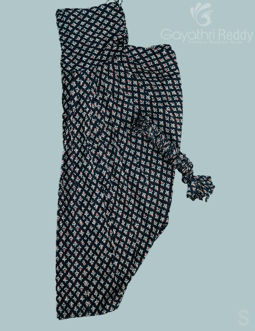 COTTON PRINTED CHUNNI AND BOTTOM-CPCB9