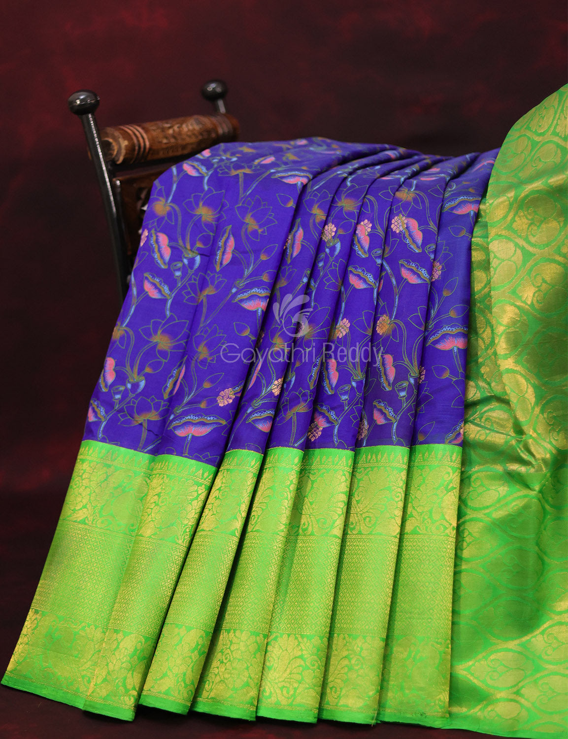 PURE KANCHI KALAMKARI-KP4130