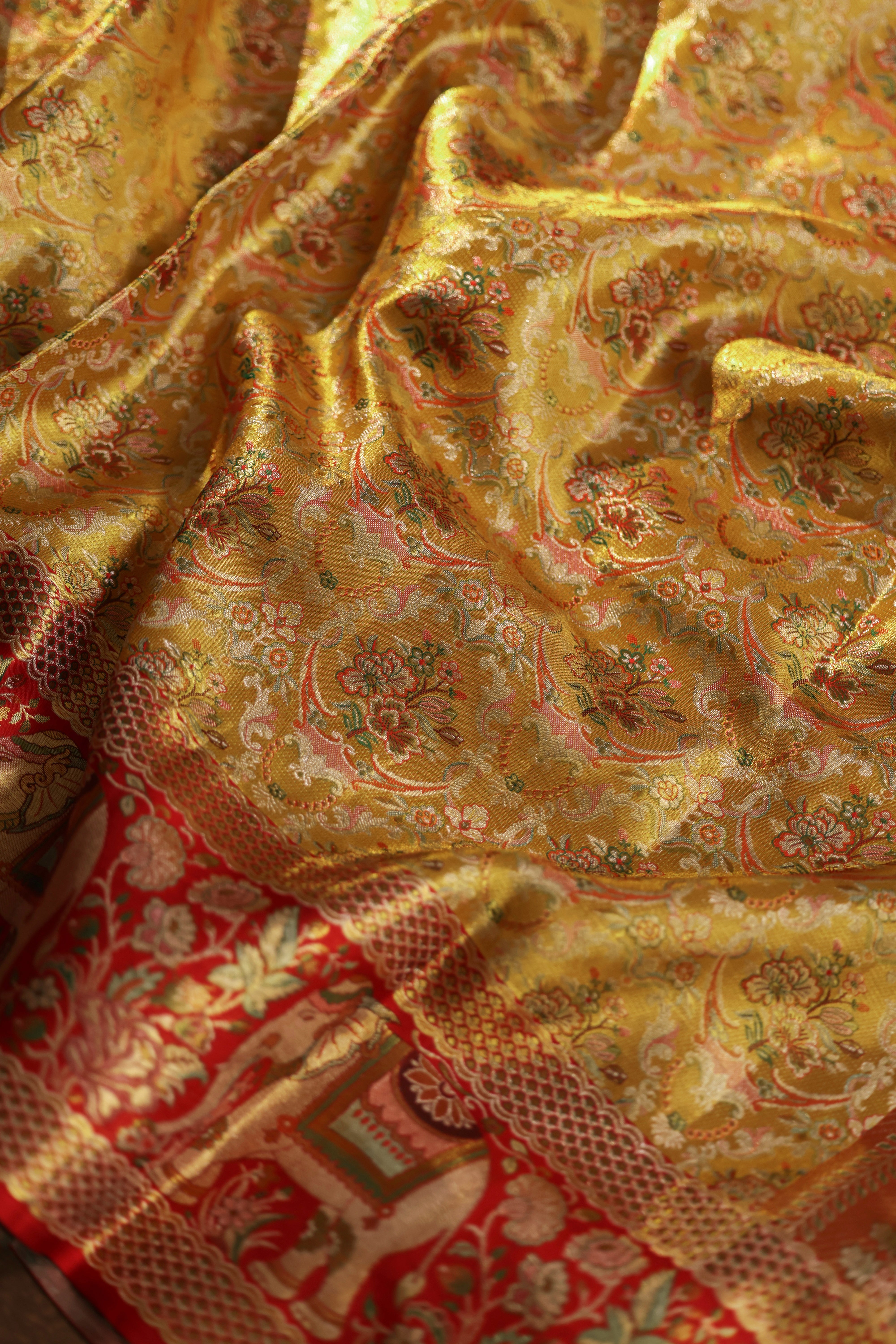 PURE KANCHI PATTU (4.G) BRIDAL SAREE-BKP1876