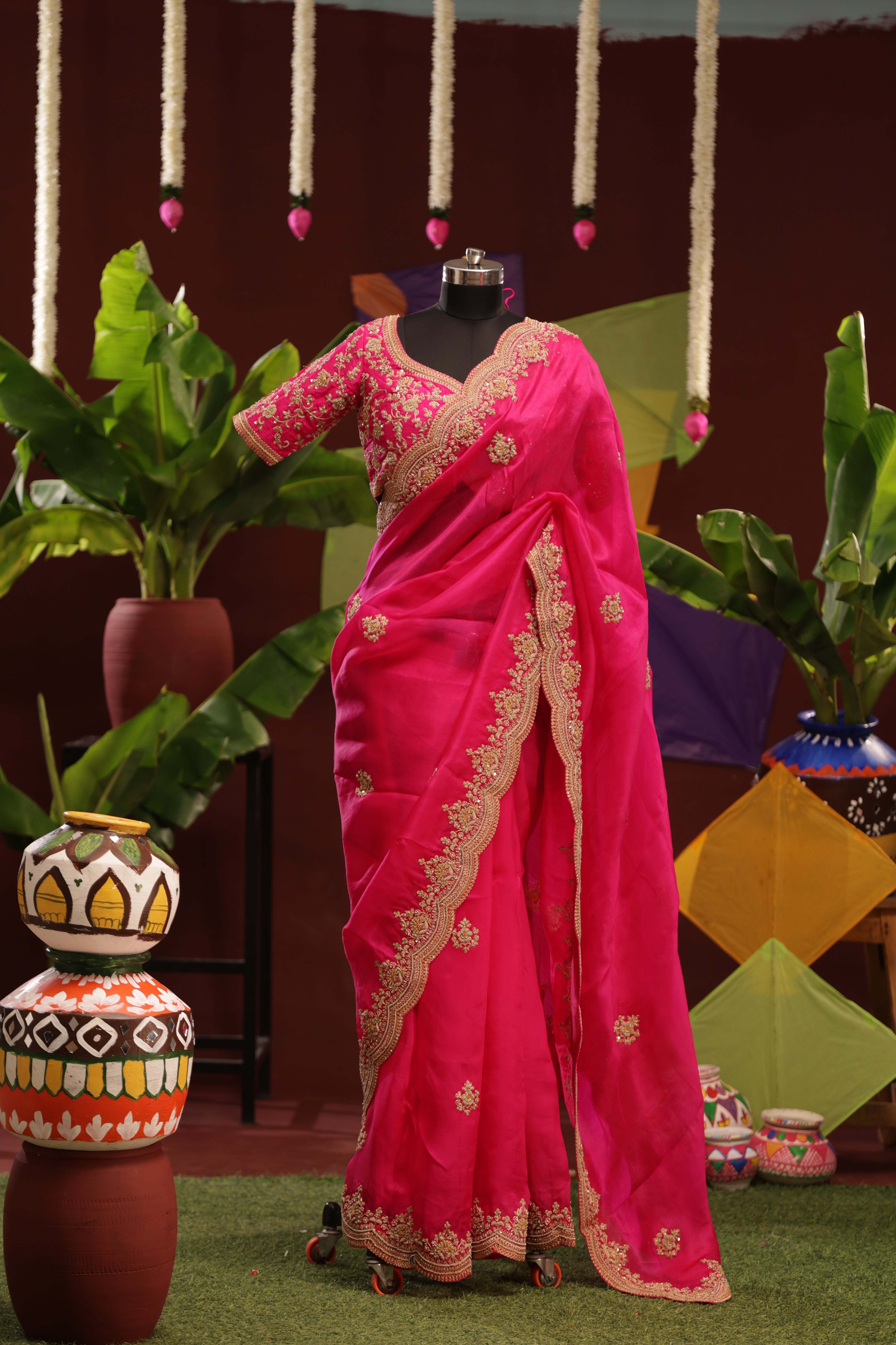 PURE ORGANZA SILK -FO770