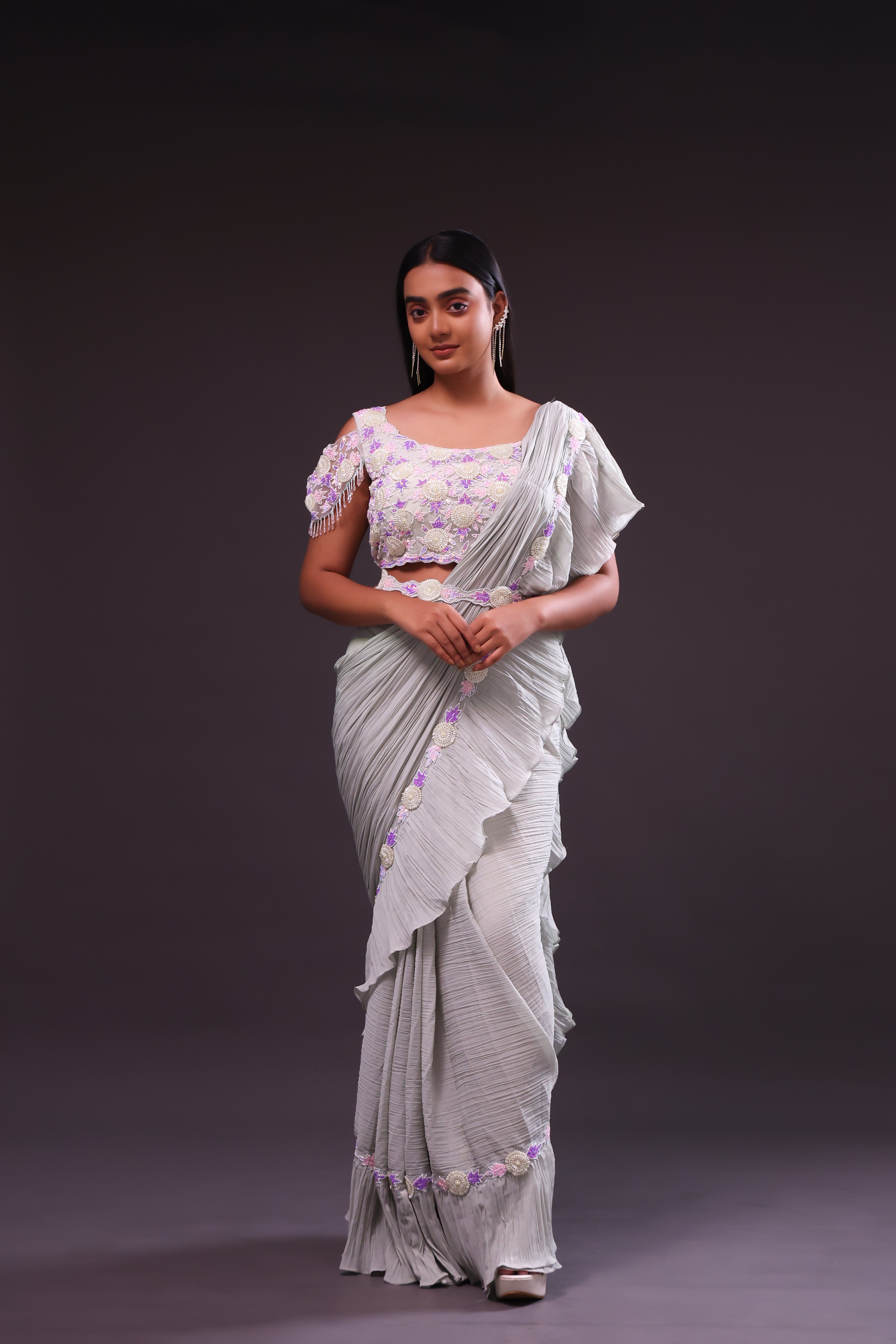 1 MINUTE  FANCY SAREE-FA4089