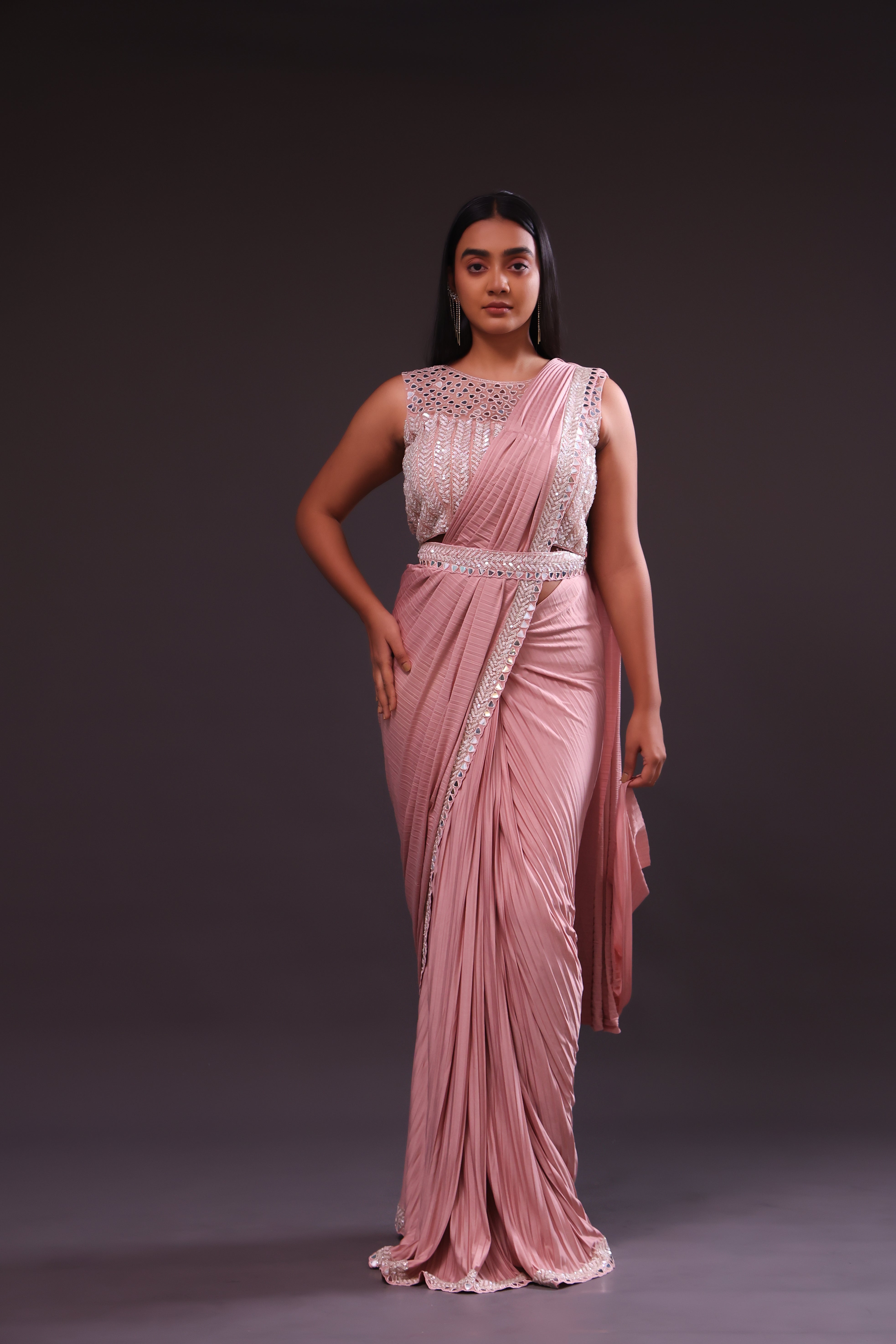 1 MINUTE FANCY SAREE-FA4090