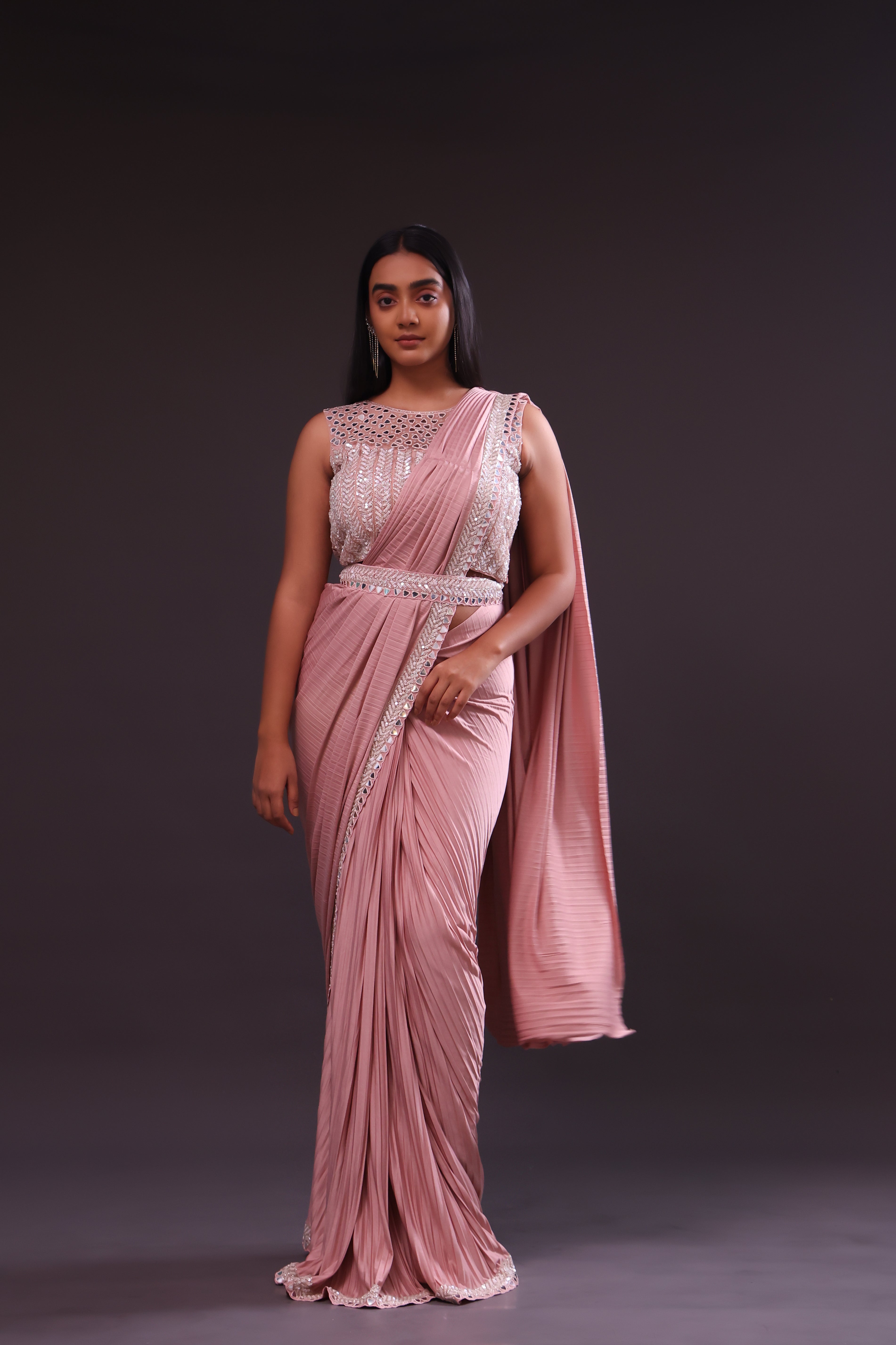 1 MINUTE FANCY SAREE-FA4090