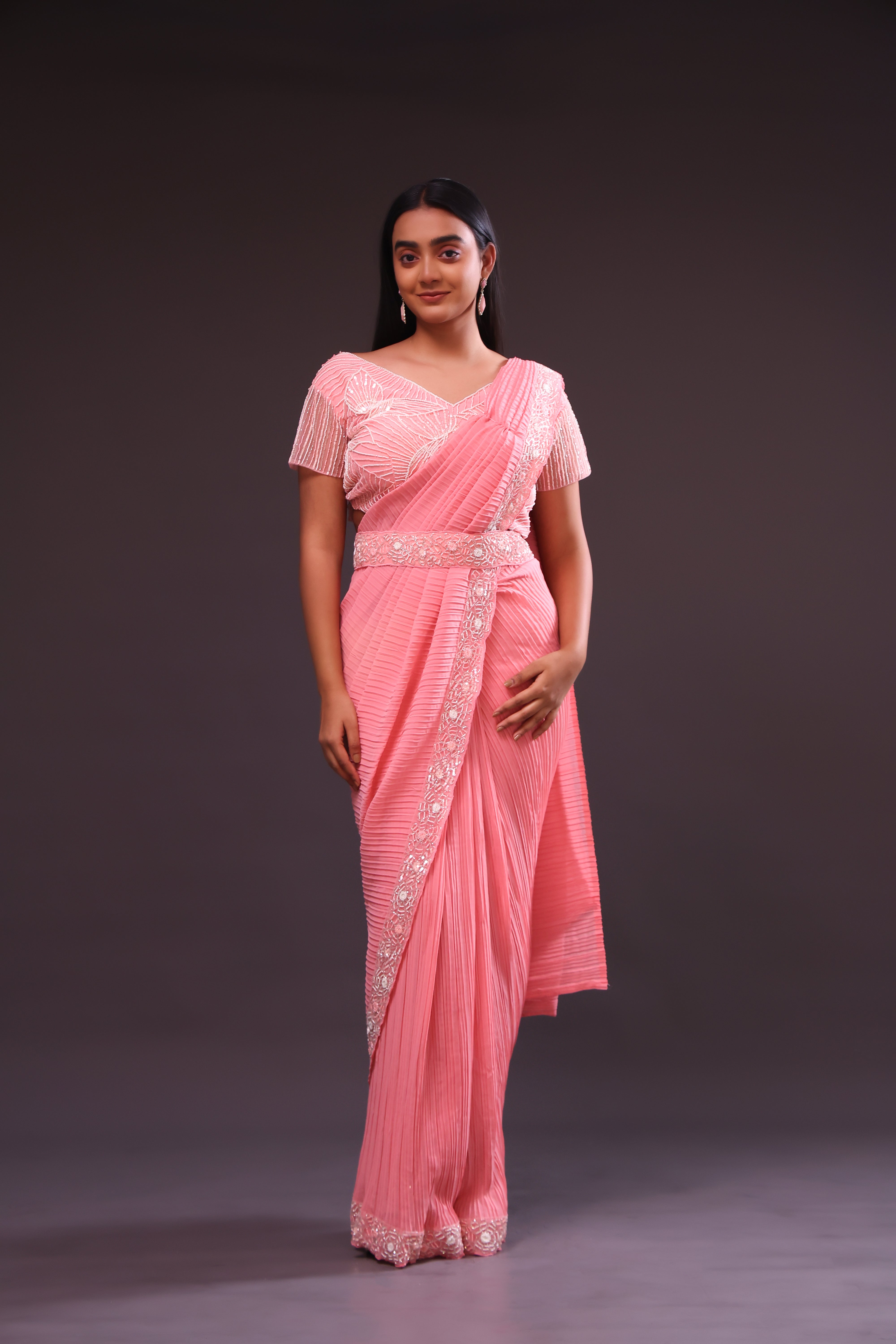 1 MINUTE  FANCY SAREE-FA4093