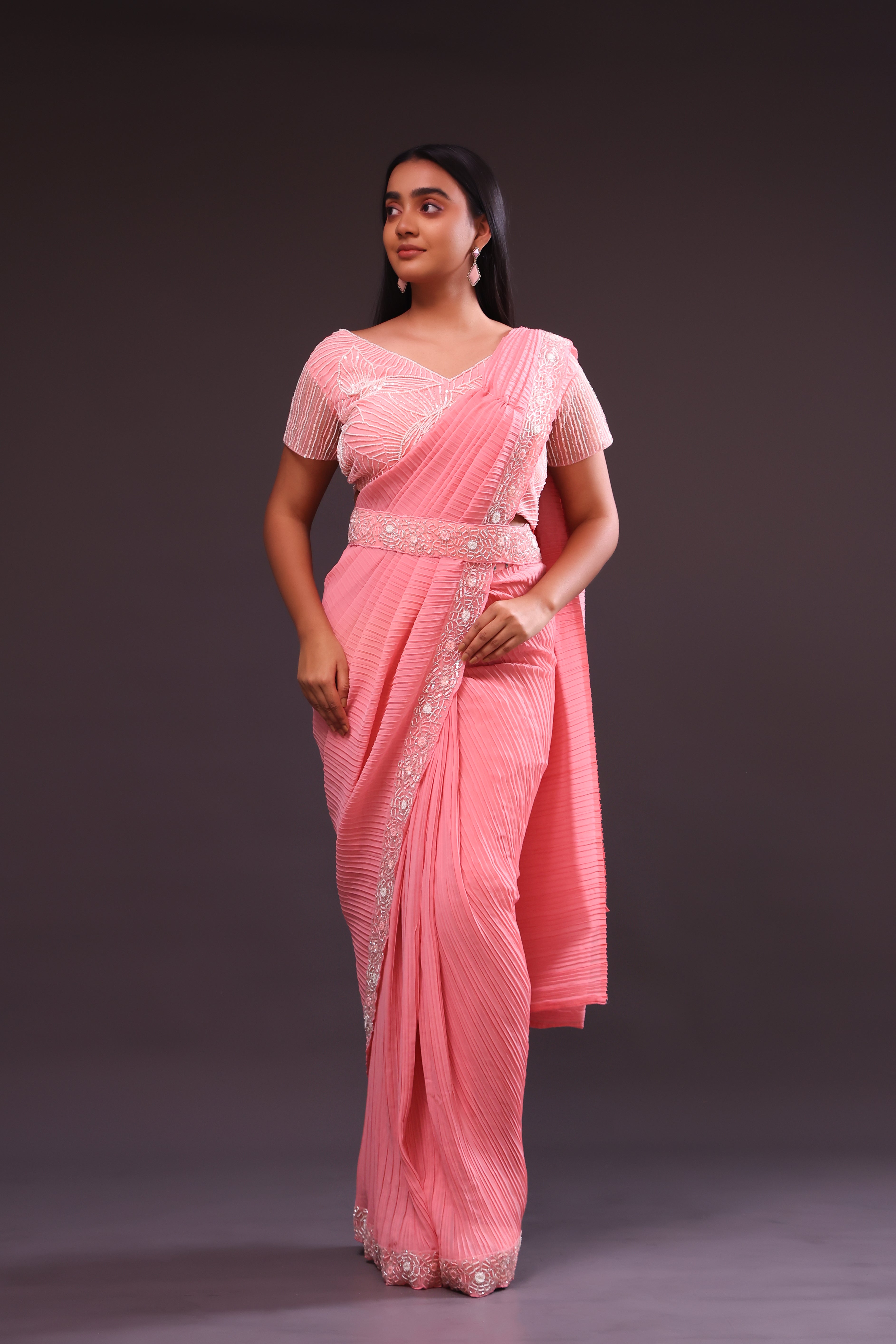 1 MINUTE  FANCY SAREE-FA4093