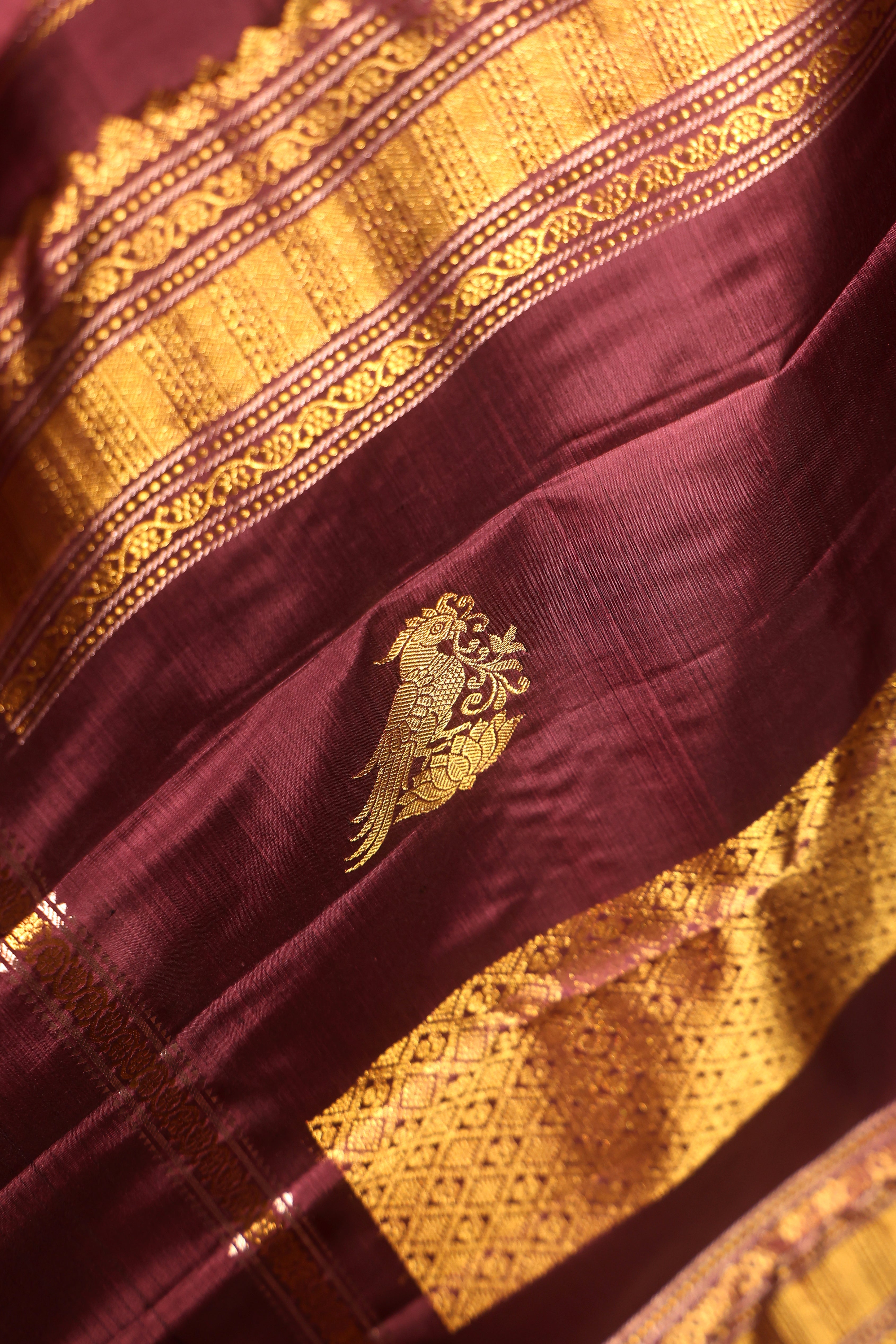 PURE KANCHI PATTU 2G SILK-KP5963