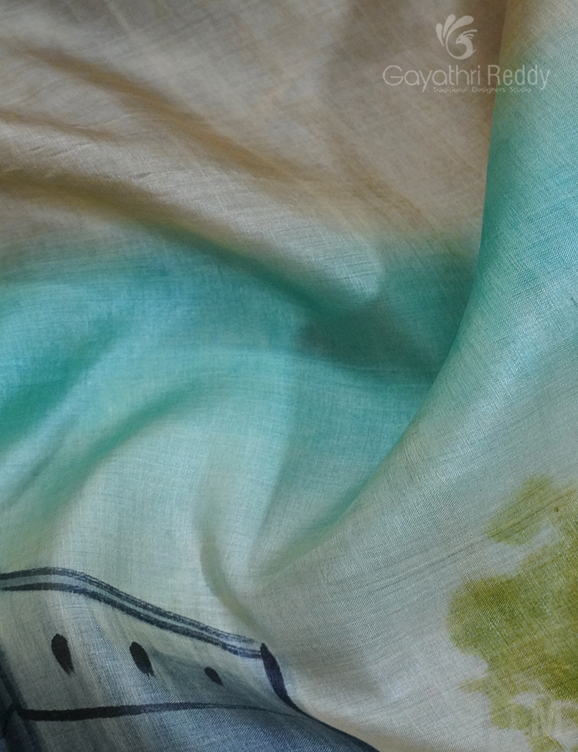 PURE DESI TUSSAR SILK-TS1120