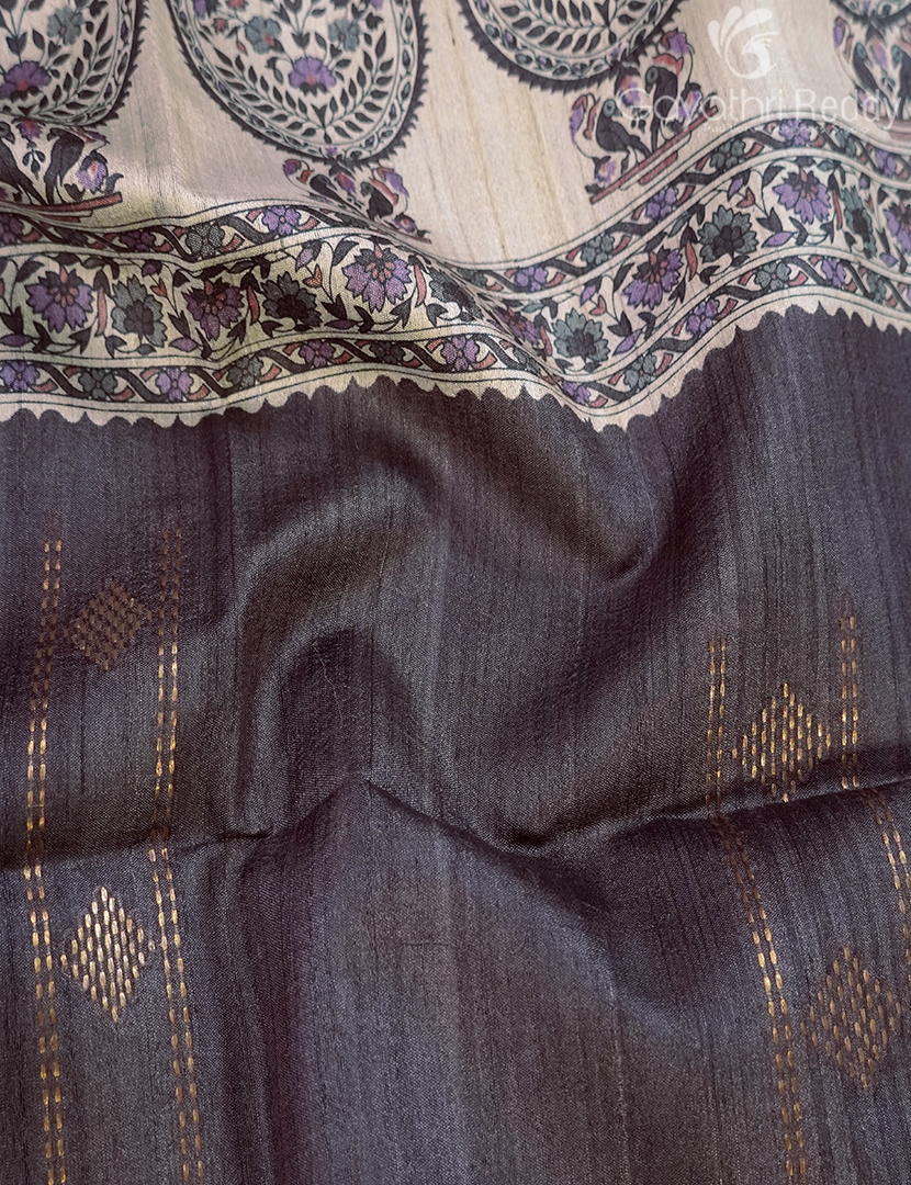 PURE DESI TUSSAR SAREE-TS1563