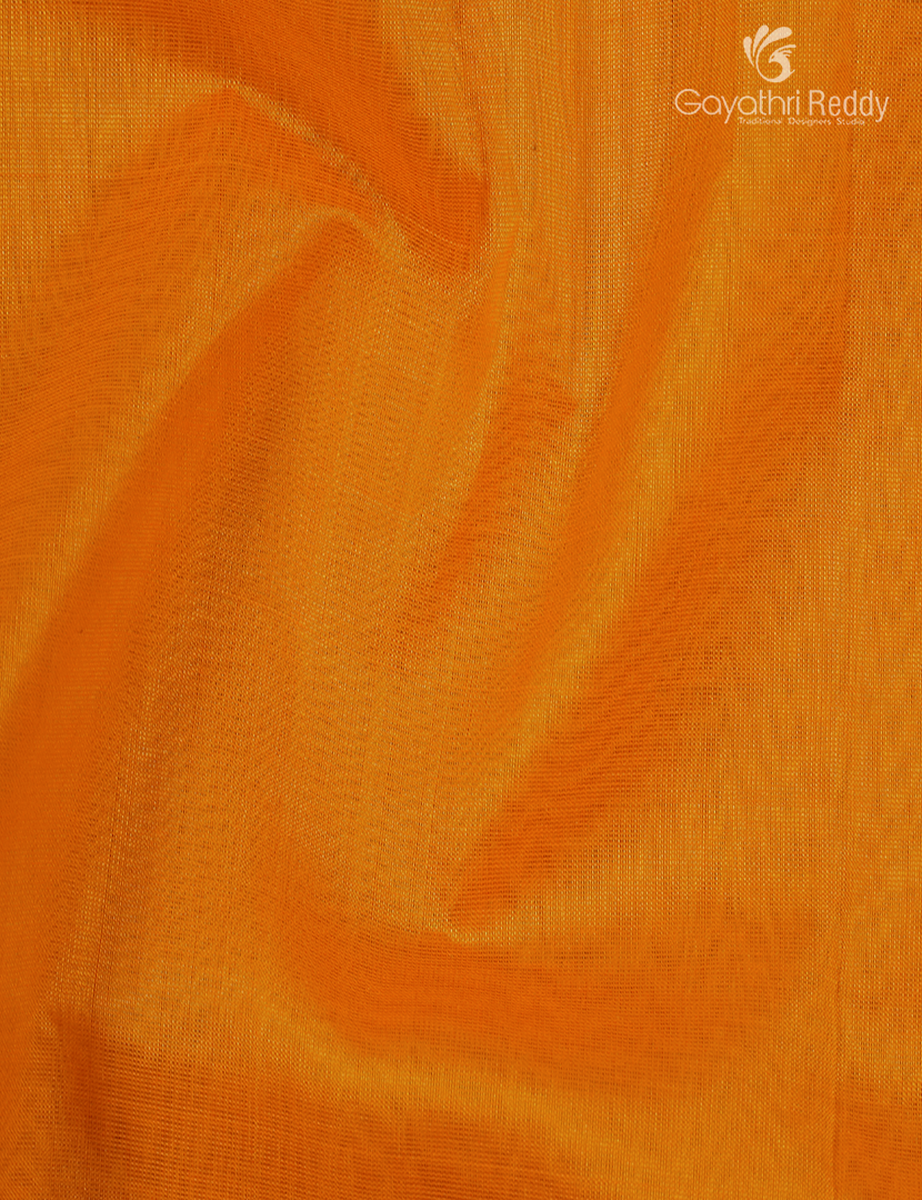 Pure Arani Sico Saree in Tangarine and Pink