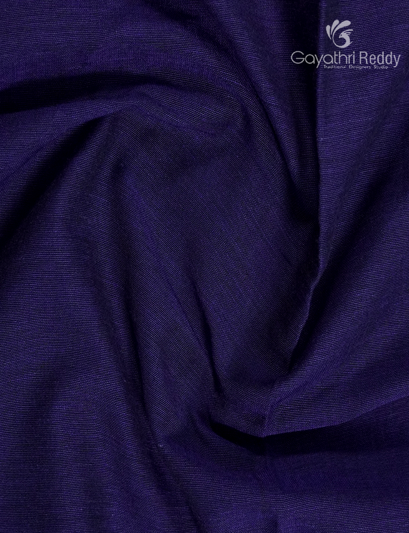 Jamdani Cotton Saree in Deep Blue