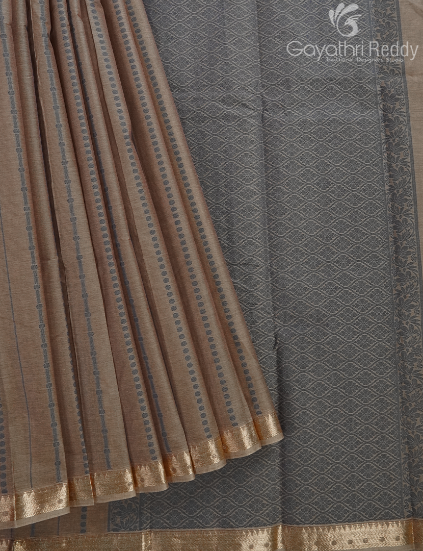 PURE KANCHI COTTON RICH PALLU-KC3080