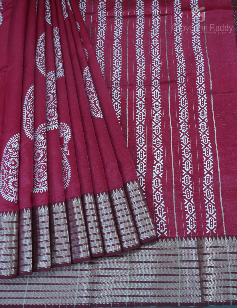 MANGALGIRI PATTU PRINTED-MGP1090