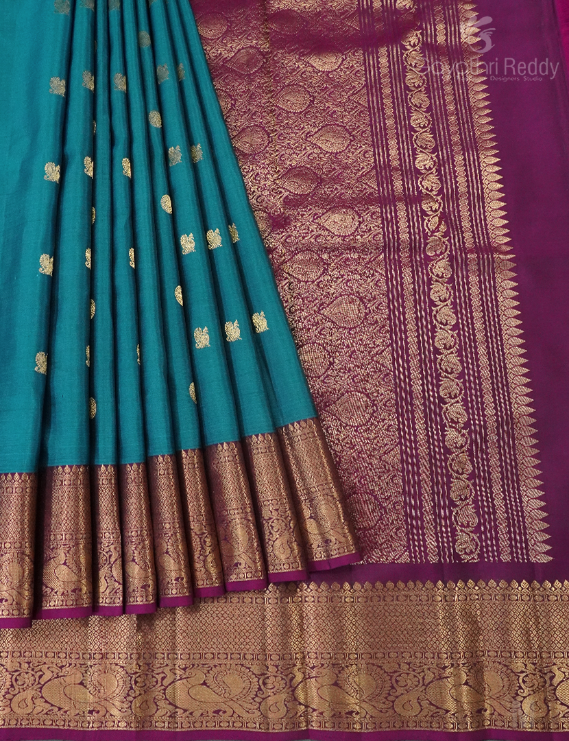 PURE KANCHI PATTU MEDIUM BORDER-KP7784