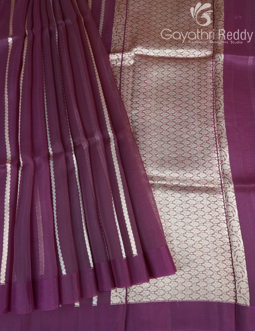 PURE ORGANZA SILK-FO977