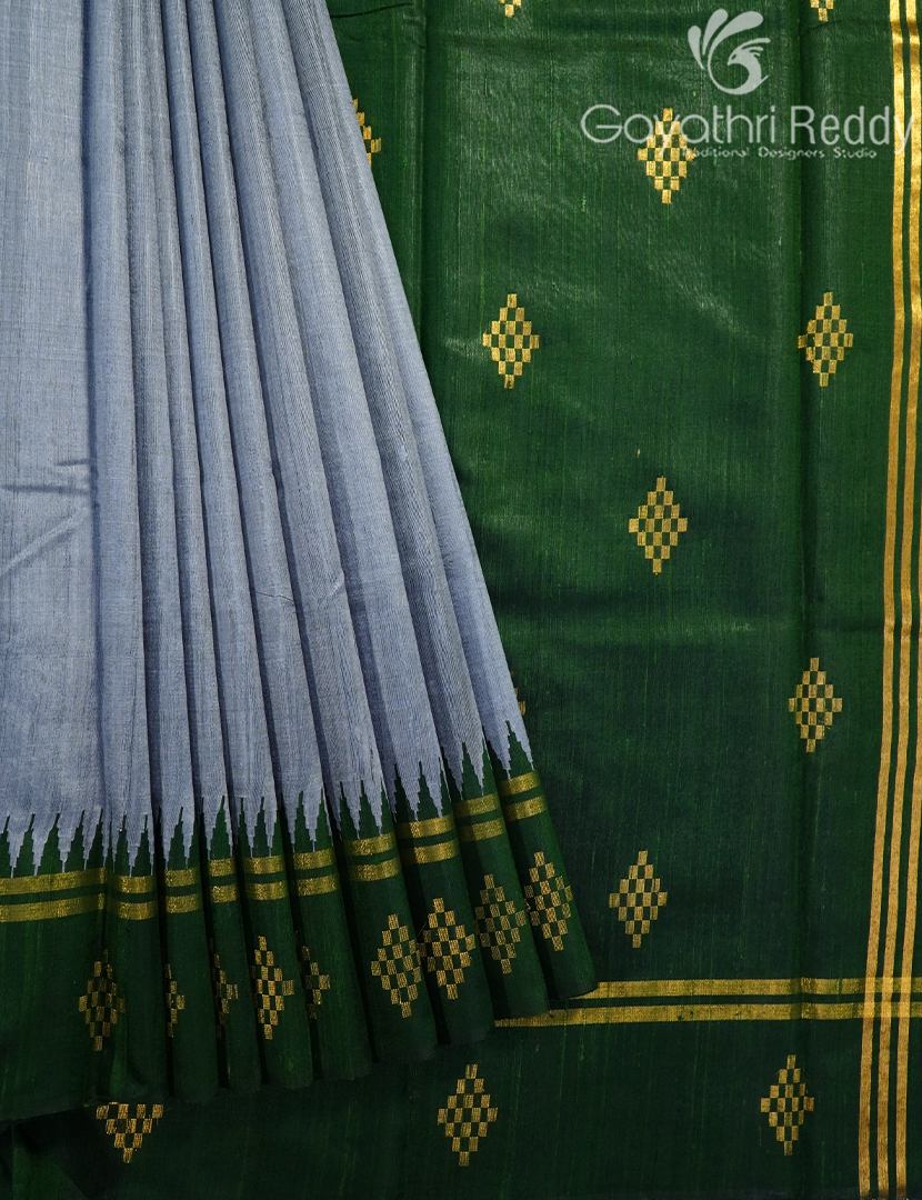PURE KHADI PATTU SAREE-KHP1235