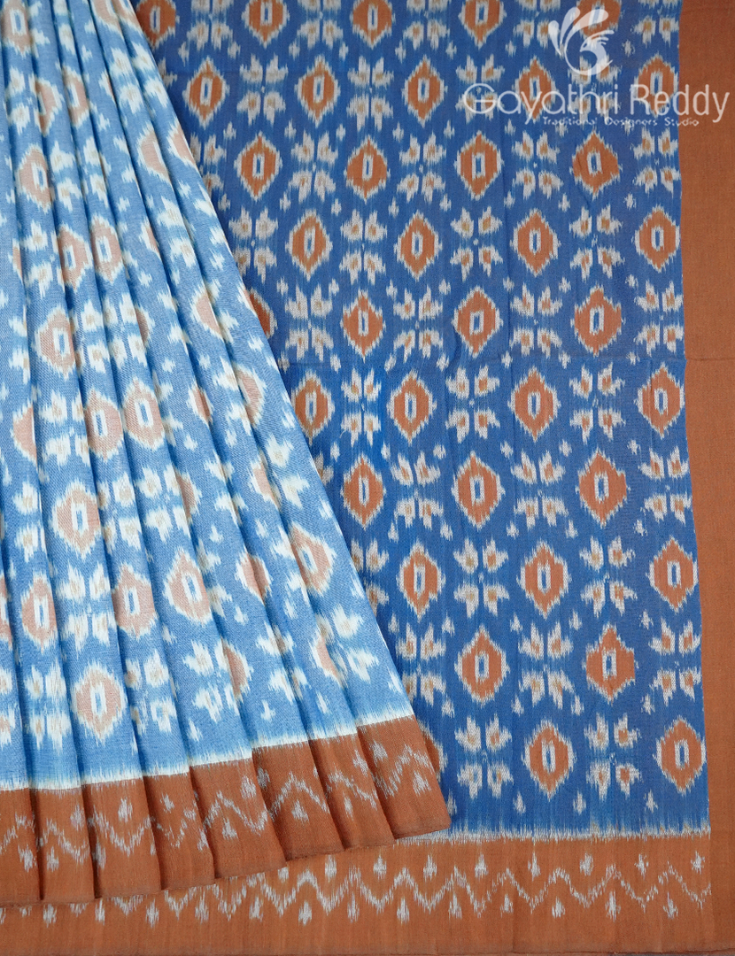 PURE IKKAT COTTON (H.L) SAREE-IKC1064